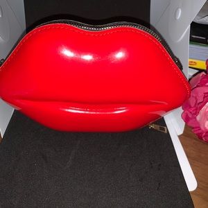 PU small handbag lips